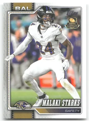 Malaki Starks 2026 Topps Flagship Baltimore Ravens