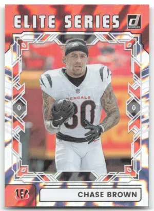 Chase Brown 2025 Donruss The Elite Series Cincinnati Bengals