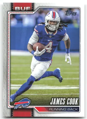 James Cook 2026 Topps Flagship Buffalo Bills