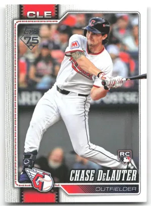 Chase DeLauter Rookie 2026 Topps Cleveland Guardians