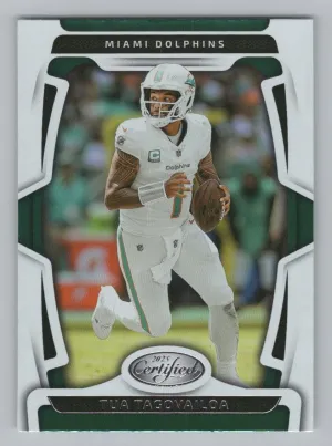 Tua Tagovailoa 2025 Panini Certified Miami Dolphins
