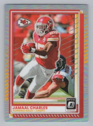 Jamaal Charles 2025 Donruss Optic Holo Kansas City Chiefs