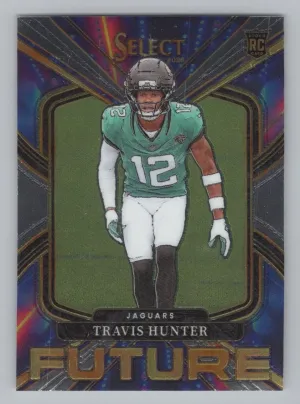 Travis Hunter Rookie 2025 Panini Select Select Future Jacksonville Jaguars