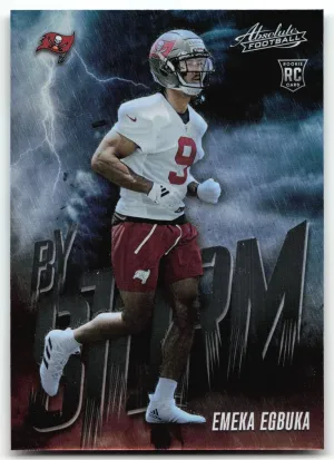 Emeka Egbuka 2025 Panini Absolute By Storm Buccaneers