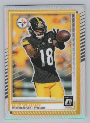 Mike Williams 2025 Donruss Optic Holo Pittsburgh Steelers