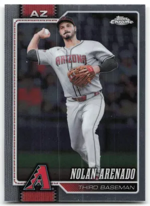 Nolan Arenado 2026 Topps Chrome Arizona Diamondbacks