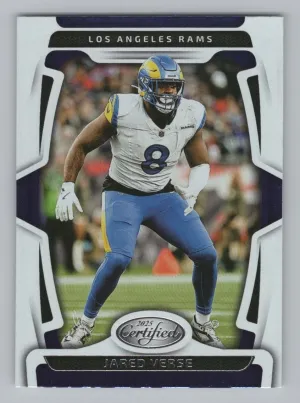 Jared Verse 2025 Panini Certified Los Angeles Rams