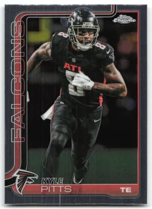 Kyle Pitts 2025 Topps Chrome Atlanta Falcons