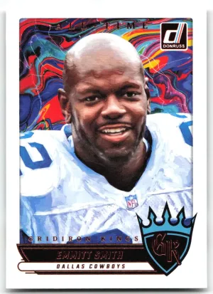 Emmitt Smith 2025 Donruss All-Time Gridiron Kings Dallas Cowboys
