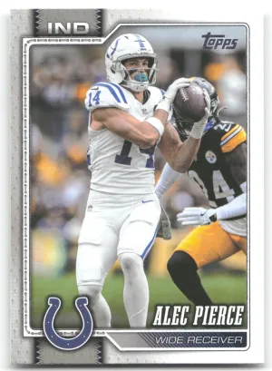 Alec Pierce 2026 Topps Flagship Indianapolis Colts
