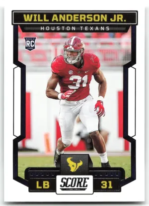 Will Anderson Jr. Rookie 2023 Score Houston Texans