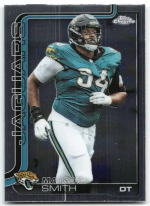 Maason Smith 2025 Topps Chrome Jacksonville Jaguars