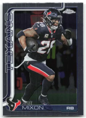 Joe Mixon 2025 Topps Chrome Houston Texans