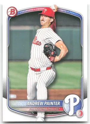 Andrew Painter 2025 Bowman Prospects Philadelphia Phillies