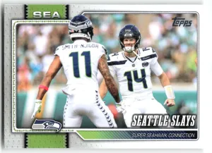 Sam Darnold Seattle Slays 2026 Topps Flagship Seahawks