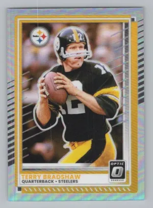 Terry Bradshaw 2025 Donruss Optic Holo Pittsburgh Steelers