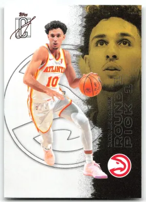 Zaccharie Risacher 2025-26 Topps Signature Class Atlanta Hawks