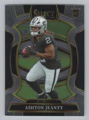 Ashton Jeanty Rookie 2025 Panini Select Las Vegas Raiders