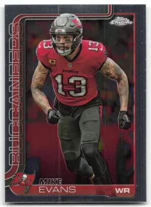 Mike Evans 2025 Topps Chrome Tampa Bay Buccaneers