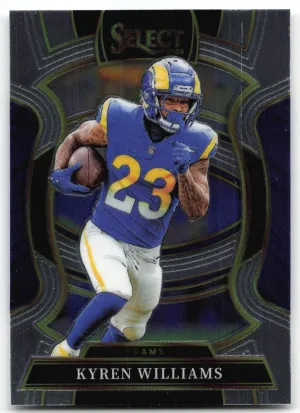 Kyren Williams 2025 Panini Select Los Angeles Rams