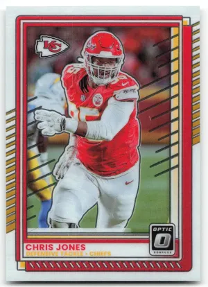 Chris Jones 2025 Donruss Optic Kansas City Chiefs