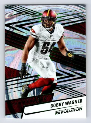Bobby Wagner 2025 Panini Revolution Green Swirl #/199 Commanders