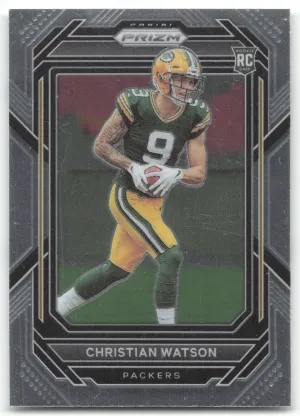 Christian Watson Rookie 2022 Panini Prizm Green Bay Packers