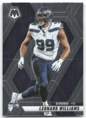 Leonard Williams 2025 Panini Mosaic Seattle Seahawks