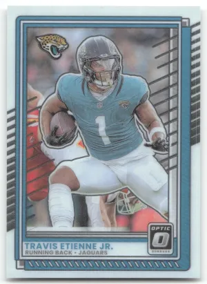 Travis Etienne Jr. 2025 Donruss Optic Jacksonville Jaguars