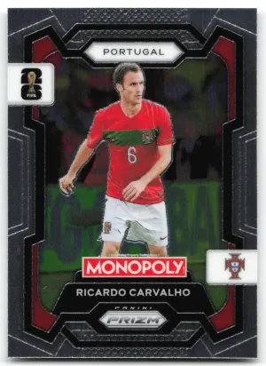 Ricardo Carvalho 2026 Panini Prizm Monopoly FIFA World Cup Portugal