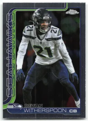 Devon Witherspoon 2025 Topps Chrome Seattle Seahawks