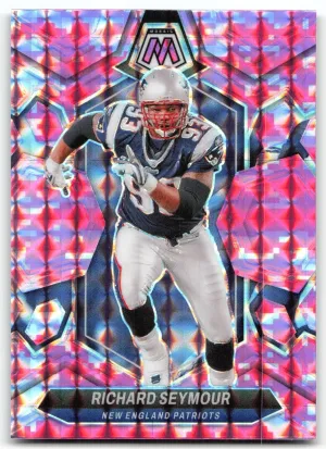 Richard Seymour 2024 Panini Mosaic Mosaic Camo Pink Patriots