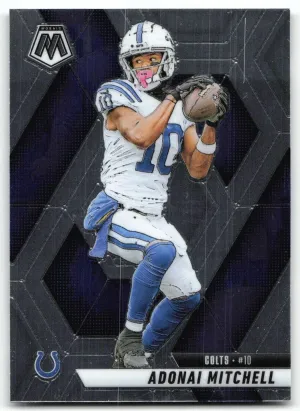 Adonai Mitchell 2025 Panini Mosaic Indianapolis Colts