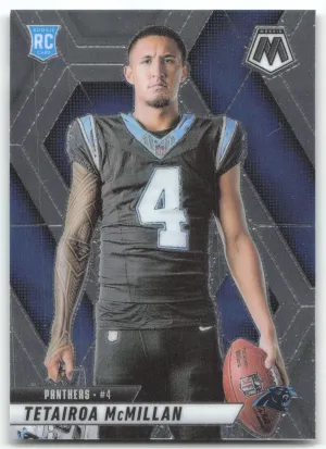Tetairoa McMillan Rookie 2025 Panini Mosaic Carolina Panthers