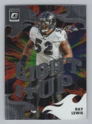 Ray Lewis 2025 Donruss Optic Light It Up Baltimore Ravens