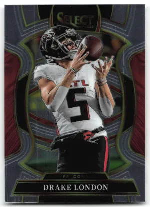 Drake London 2025 Panini Select Atlanta Falcons