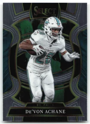 De’Von Achane 2025 Panini Select Miami Dolphins