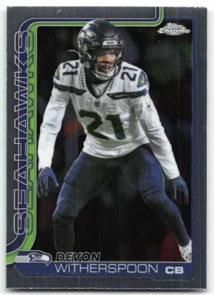 Devon Witherspoon 2025 Topps Chrome Seattle Seahawks