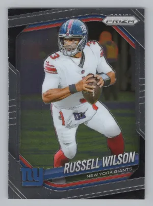 Russell Wilson 2025 Panini Prizm New York Giants