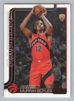 Collin Murray-Boyles Rookie 2025-26 Topps Toronto Raptors