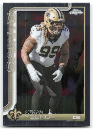 Chase Young 2025 Topps Chrome Saints