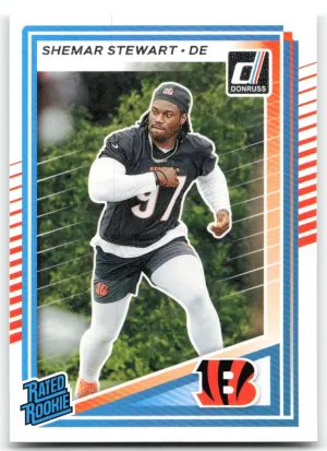 Shemar Stewart RC 2025 Donruss Bengals