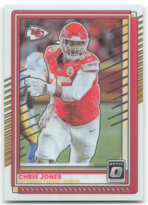 Chris Jones 2025 Donruss Optic Kansas City Chiefs