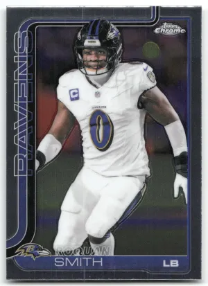 Roquan Smith 2025 Topps Chrome Baltimore Ravens