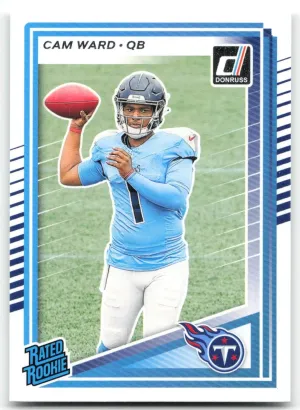 Cam Ward RC 2025 Donruss Titans