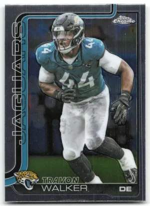 Travon Walker 2025 Topps Chrome Jacksonville Jaguars