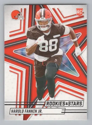 Harold Fannin Jr. RC 2025 Panini Rookies & Stars Cleveland Browns
