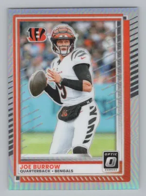 Joe Burrow 2025 Donruss Optic Holo Bengals