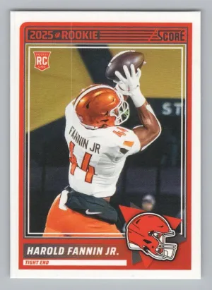 Harold Fannin Jr. RC 2025 Score Browns