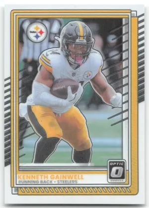 Kenneth Gainwell 2025 Donruss Optic Pittsburgh Steelers
